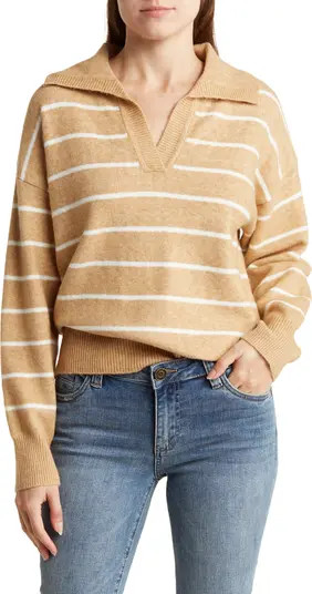 Johnny Collar Crop Sweater | Nordstrom Rack