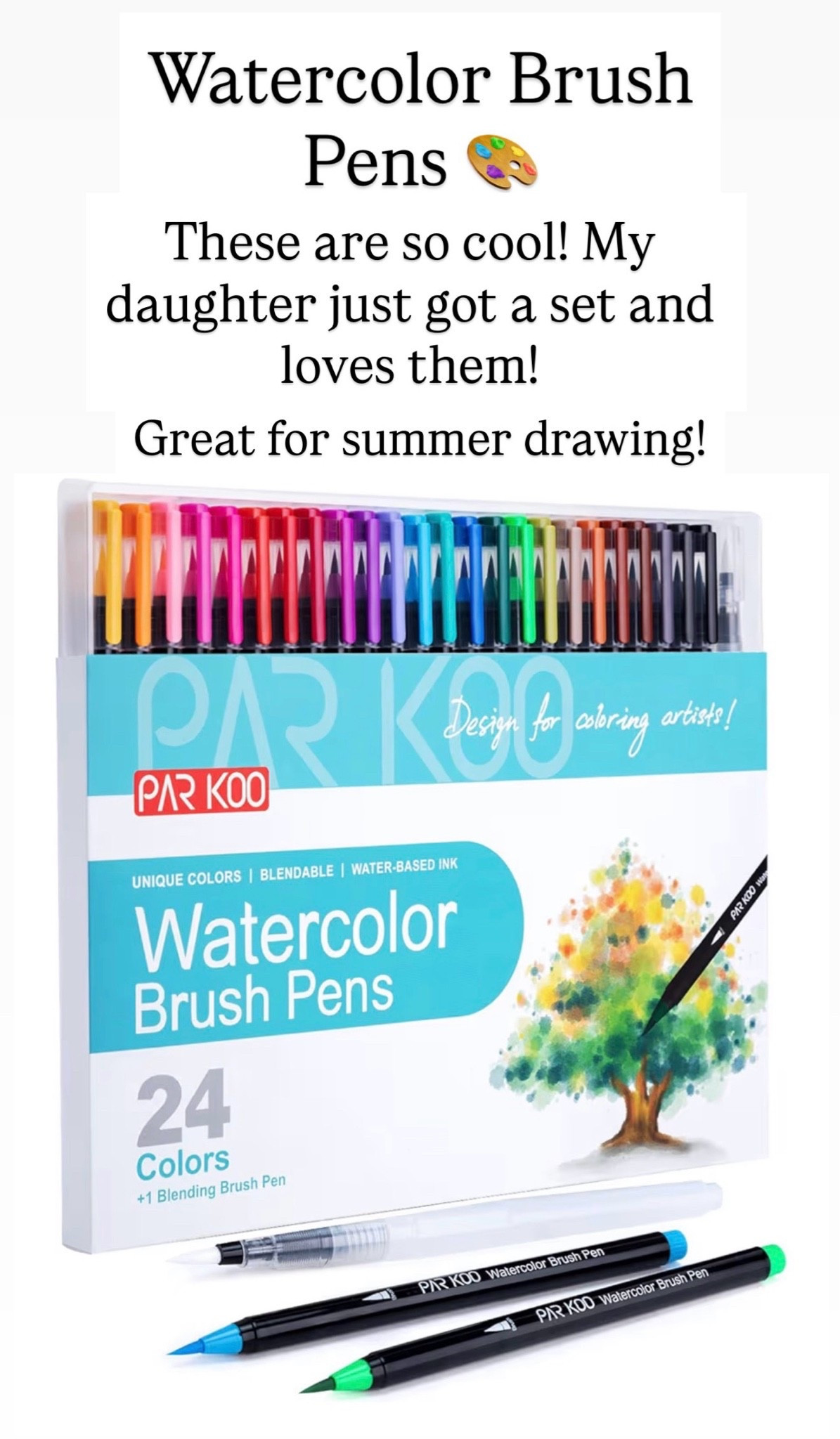 Watercolor brush pens for kids

#LTKKids