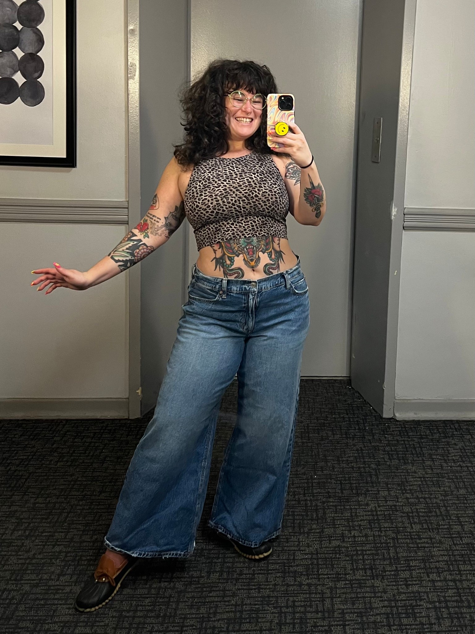 loving these baggy low rise jeans and as usual, obsessed w any top with a built in shelf so i can go braless 😉

#LTKSaleAlert #LTKSeasonal #LTKMidsize