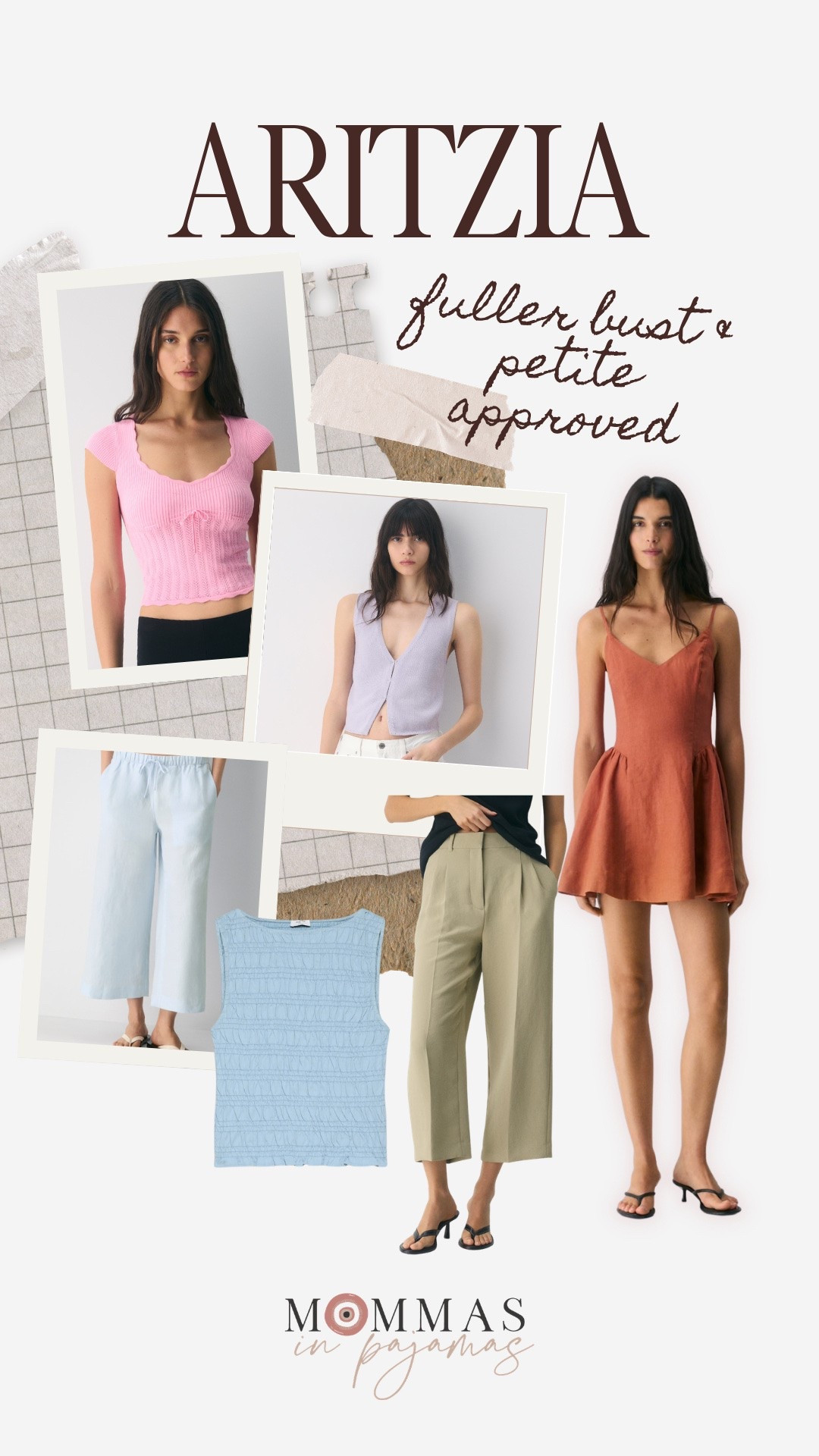 @Aritzia has some of the most adorable pieces for the summer and I can’t gatekeep my favs. This dress is an absolute dream and these pants are petite girl perfection. This baby pink short sleeve sweater started my obsession and I’m not mad about it. These cropped pants are perfect for travel, lounging and can even be dressed up for a date. 
Summer favs, linen pants, summer sweater

#LTKMidsize #LTKPetite #LTKSeasonal