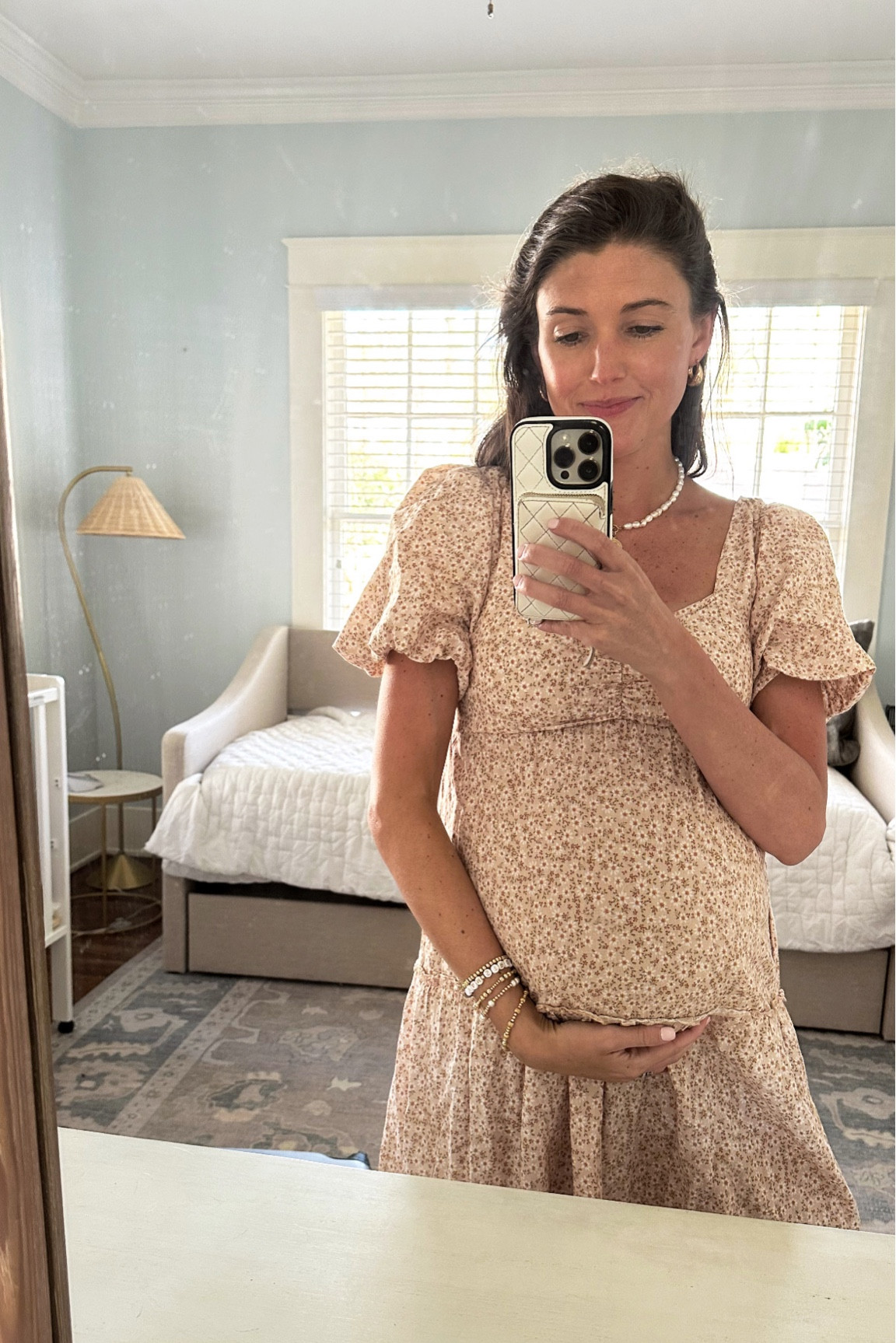 This sweet number in our sweet nursery for our sweet boy 🥹🥹🥹 so many emotions these days. So thankful. #springdress #bumpfriendly #postbump #babymoon

#LTKbump #LTKstyletip #LTKtravel