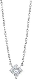1-Carat Princess Cut Lab-Grown Diamond Pendant Necklace | Nordstrom