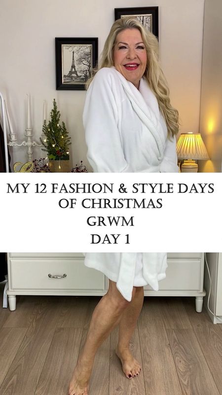 Day 1 of MY 12 FASHION &STYLE DAYS OF CHRISTMAS- GRWM
Join me from now until 23rd December and get ready with me every day! 
For grey jacket: https://bit.ly/3MSkBVd


#LTKHoliday #LTKSeasonal #LTKVideo