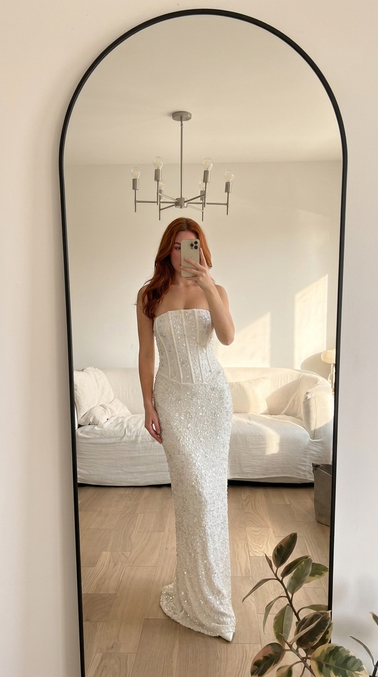 No because THIS is how you enter a room ✨
Sparkle, corset, snatched… she’s the moment.

Perfect for:
• reception dress
• second look
• glam bridal moment

Featuring: sequin corset gown, glamorous bridal style, statement dress

#bridallook #weddingreceptiondress #glambride #meshki #bridalfashion 

 #LTKWedding