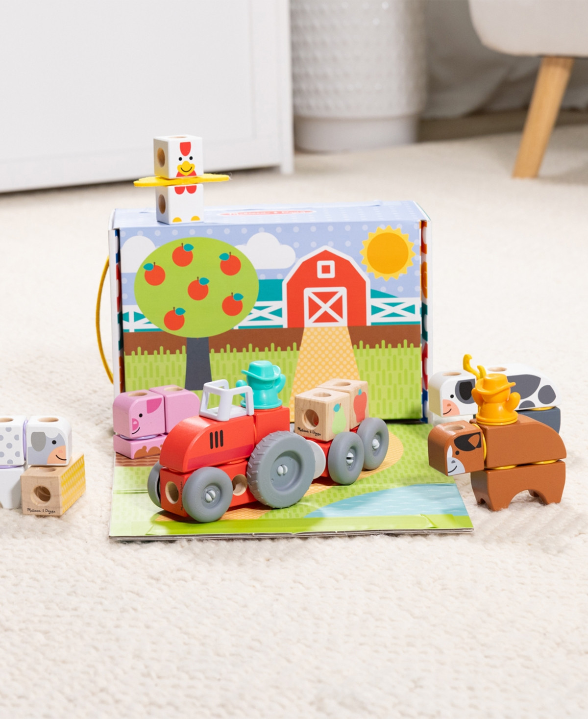 Melissa and Doug Blockables Farm Play Set - Multi-color | Macy's
