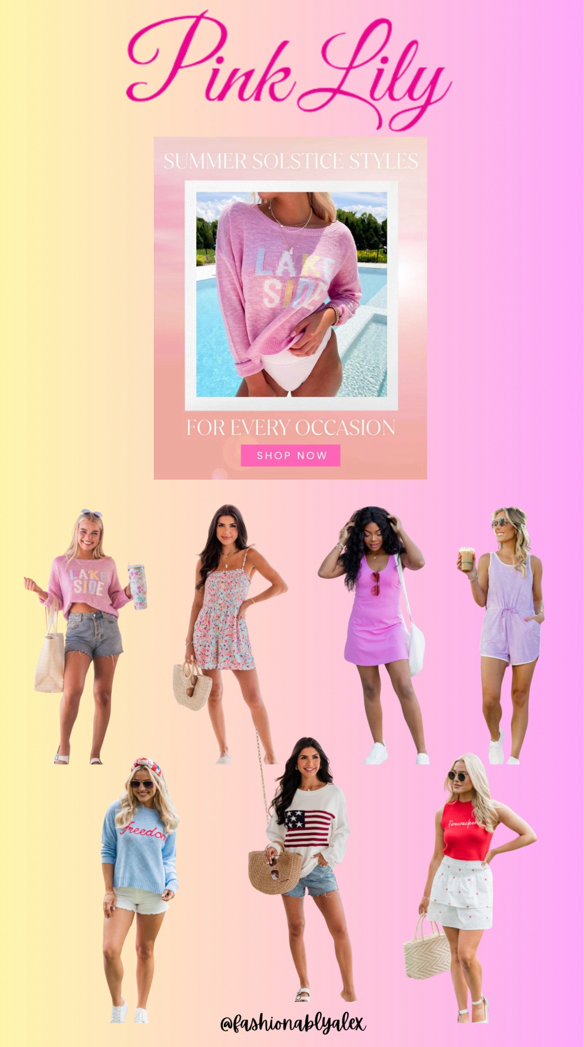 Shop some of my favorite finds from Pink Lily’s Best Sellers and Summer Solstice Collection! All under $50! #LTKFindsUnder50

#LTKMidsize #LTKSummerSales #LTKStyleTip