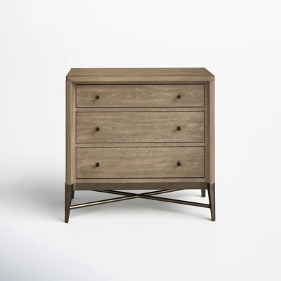 Regan 3 - Drawer Nightstand | Wayfair North America