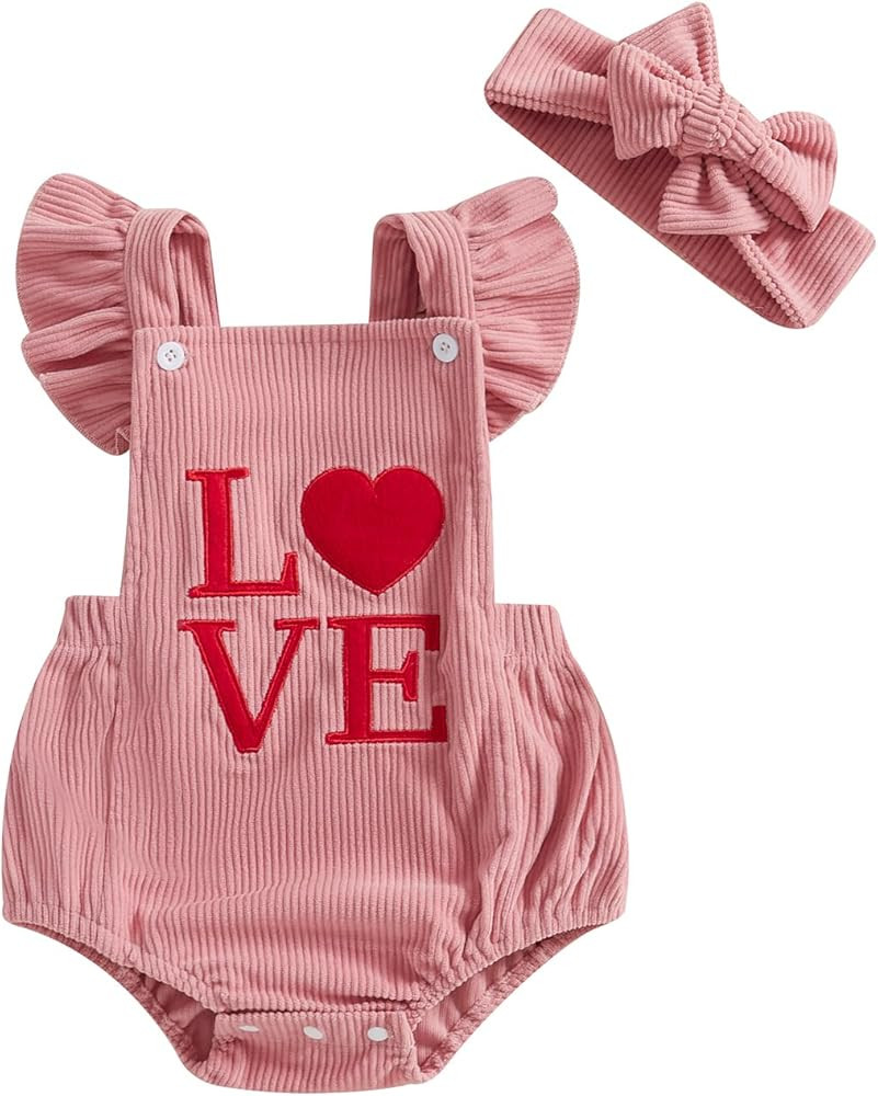 YINGISFITM My First St Patricks Day Baby Girl Outfit Newborn Lucky Charm Romper Irish Clover Sham... | Amazon (US)