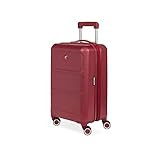 SwissGear 8090 Hardside Expandable Luggage with Spinner Wheels, Burgundy, Carry-On 20-Inch | Amazon (US)