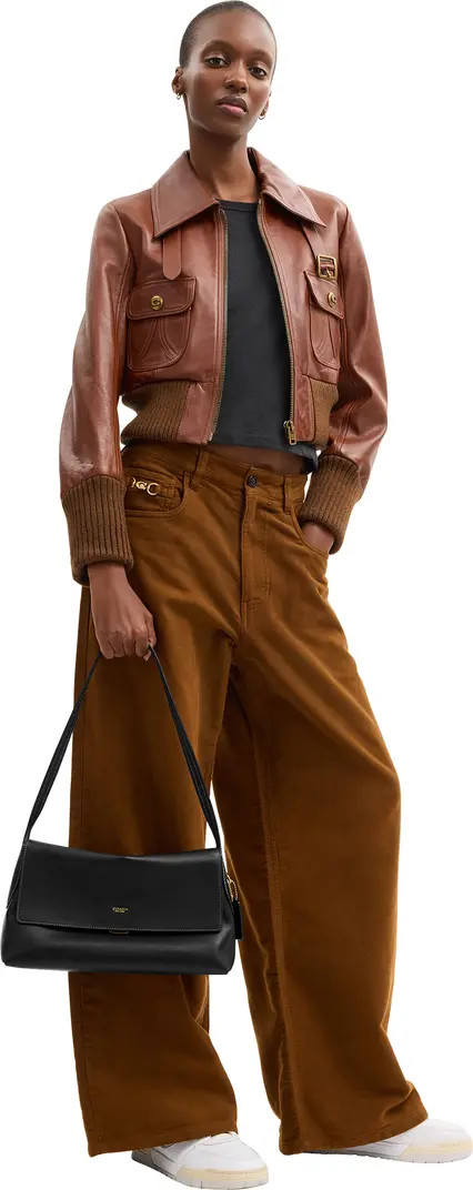 Chelsea 30 Natural Grain Leather Shoulder Bag | Nordstrom