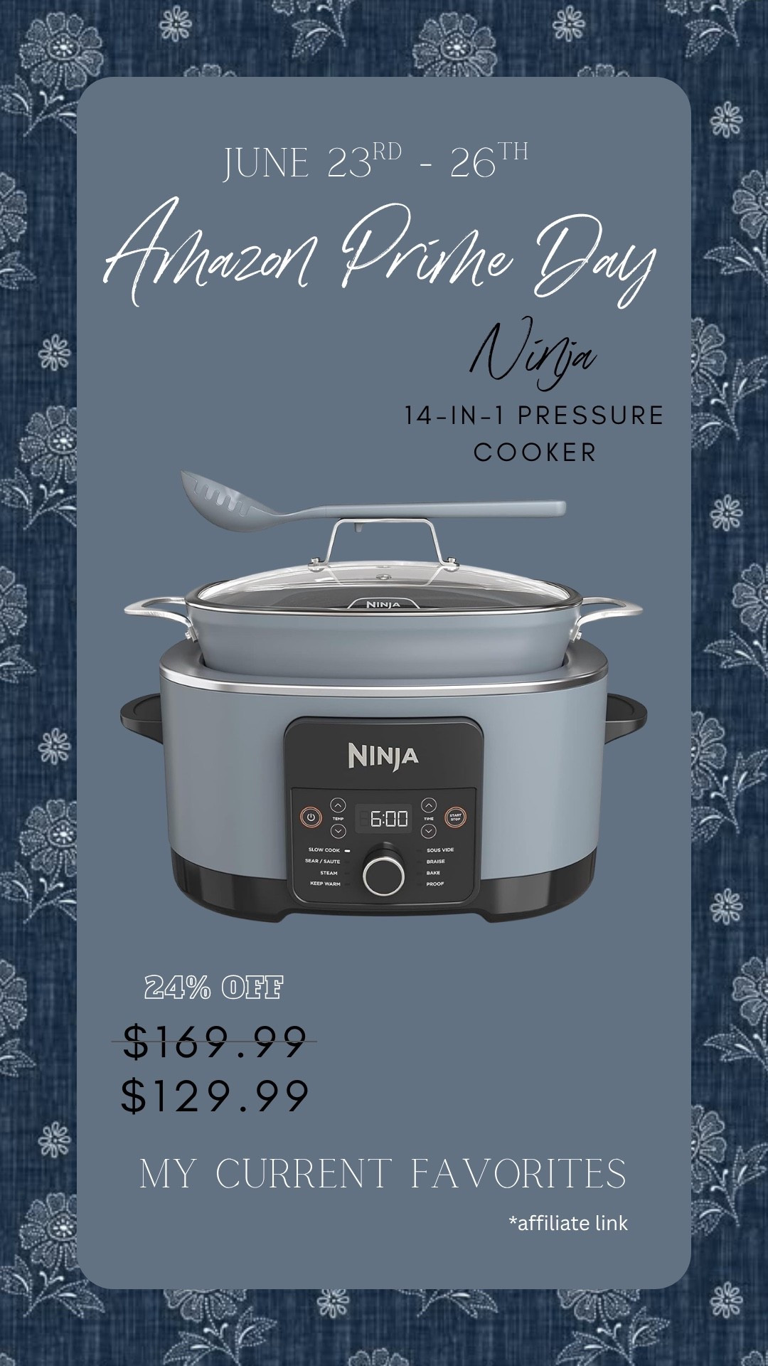 Pressure cooker that does it all!

#LTKdayinmylife #LTKfoodie #LTKSaleAlert