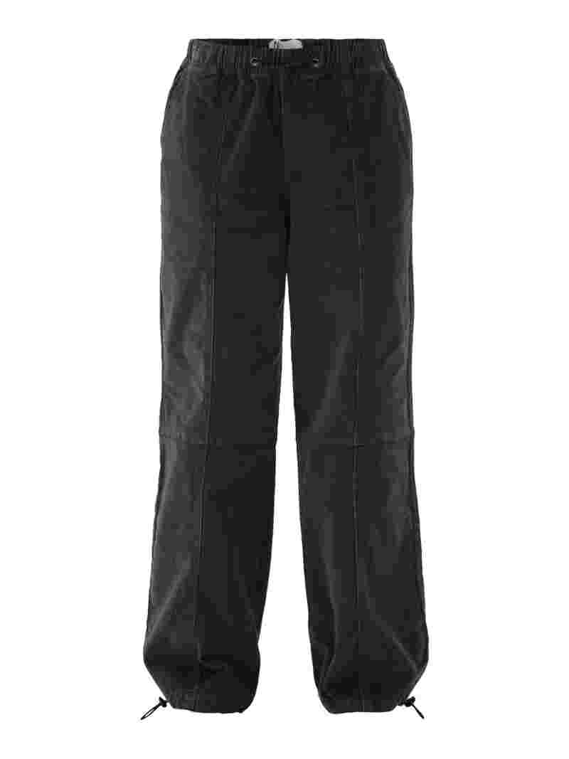 No Boundaries Mid Rise Parachute Cargo Pants, 28" Inseam, Women's and Women's Plus - Walmart.com | Walmart (US)