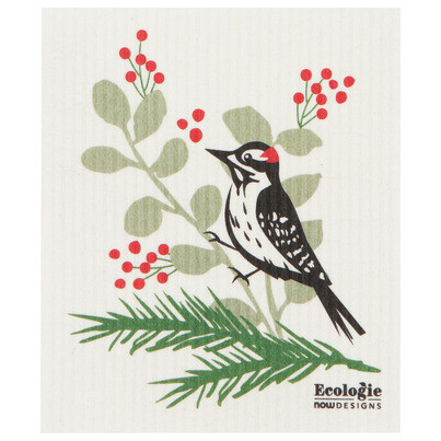 Danica Swedish Spongecloth Forest Birds Woodpecker | Well.ca