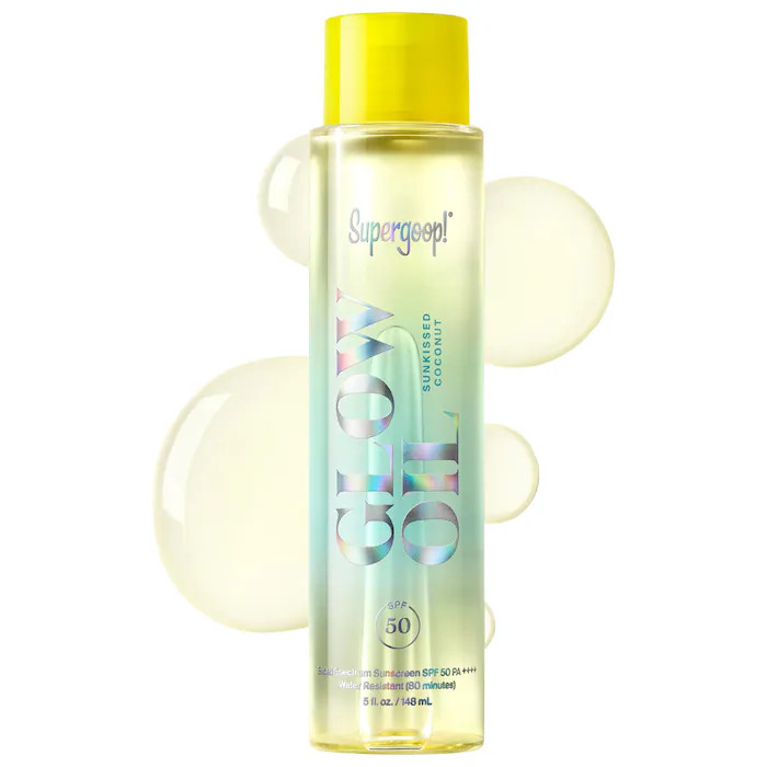 Supergoop! Glow Oil SPF 50 Body Oil with Coconut, Vanilla & Fig | Sephora (US)