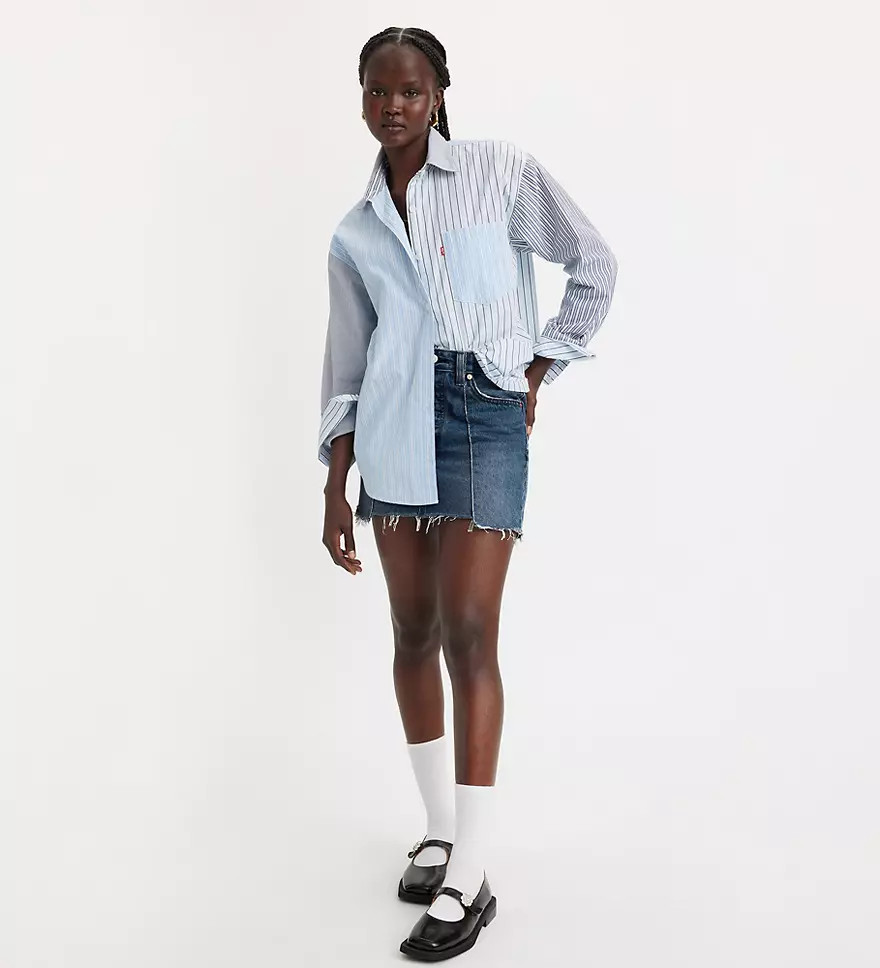 Recrafted Icon Skirt - Medium Wash | Levi's® US | LEVI'S (US)