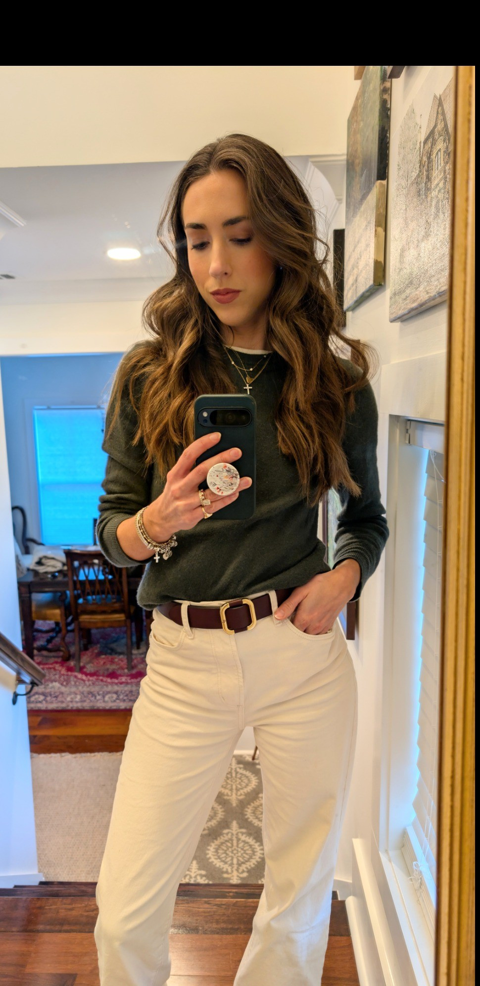 Loving these ivory jeans from Loft...and they're on sale! I've been pairing them with my Quince cashmere lately

#LTKSpringSale #LTKootd #LTKSaleAlert