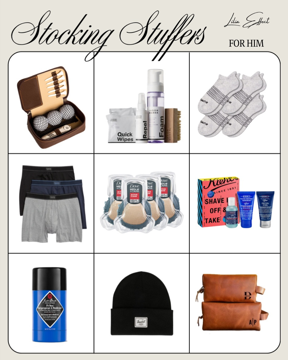 Shop these stocking stuffers for him — all under $100! 


gift guide, stocking stuffers, amazon finds, amazon gifts, Nordstrom, beanie, men’s, gifts for men’s, socks, shoe care, gift set

#LTKMens #LTKGiftGuide #LTKHoliday