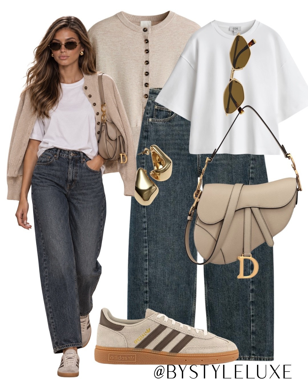 TRANSITIONAL LOOK - How to layer knitwear for a chic everyday pre autumn outfit 

#trainers #jeans #autumnoutfit

#LTKautumn #LTKjeans #LTKshoes
