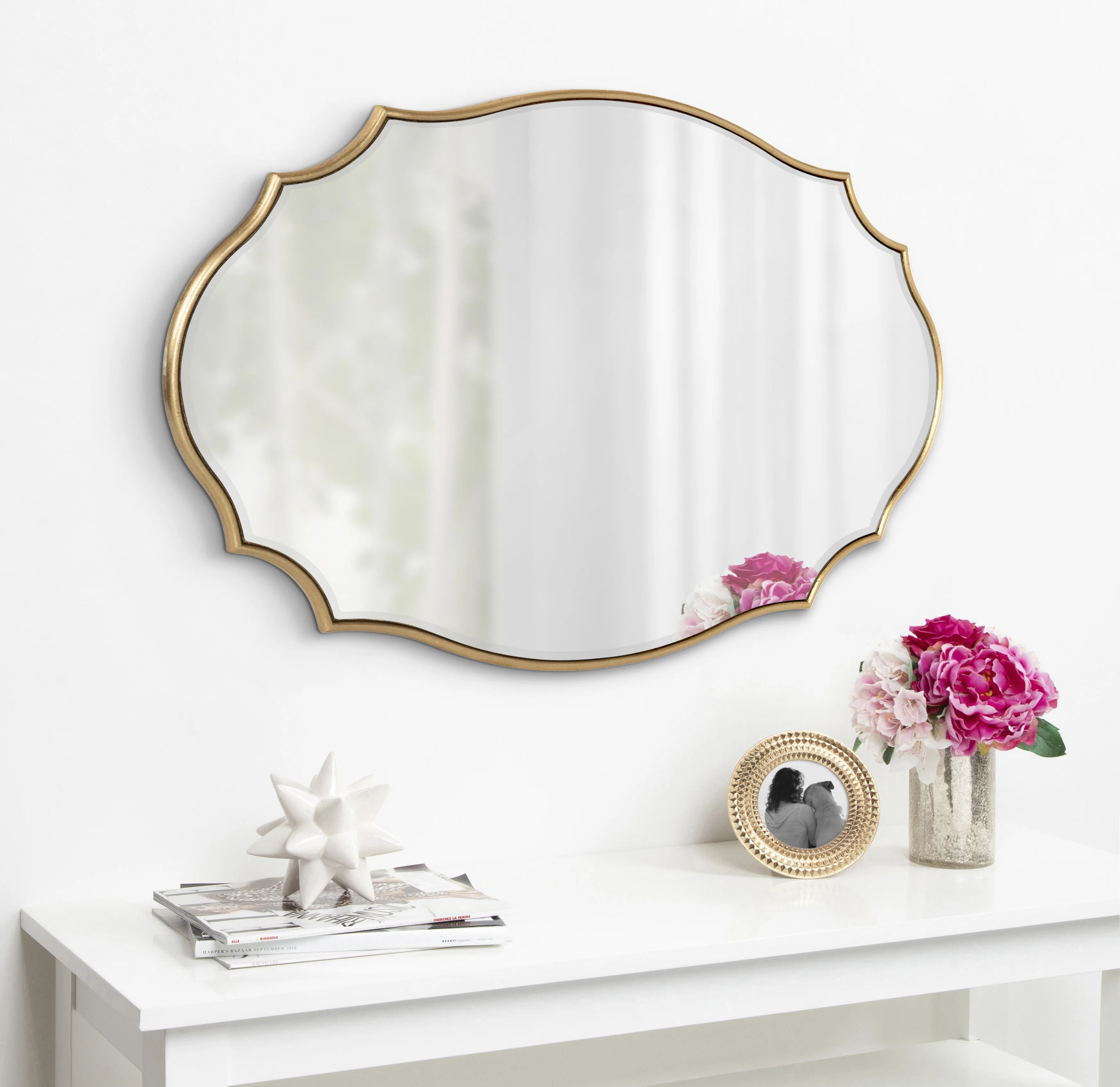 Ophelia & Co. Negaunee Beveled Wall Mounted Mirror & Reviews | Wayfair | Wayfair North America