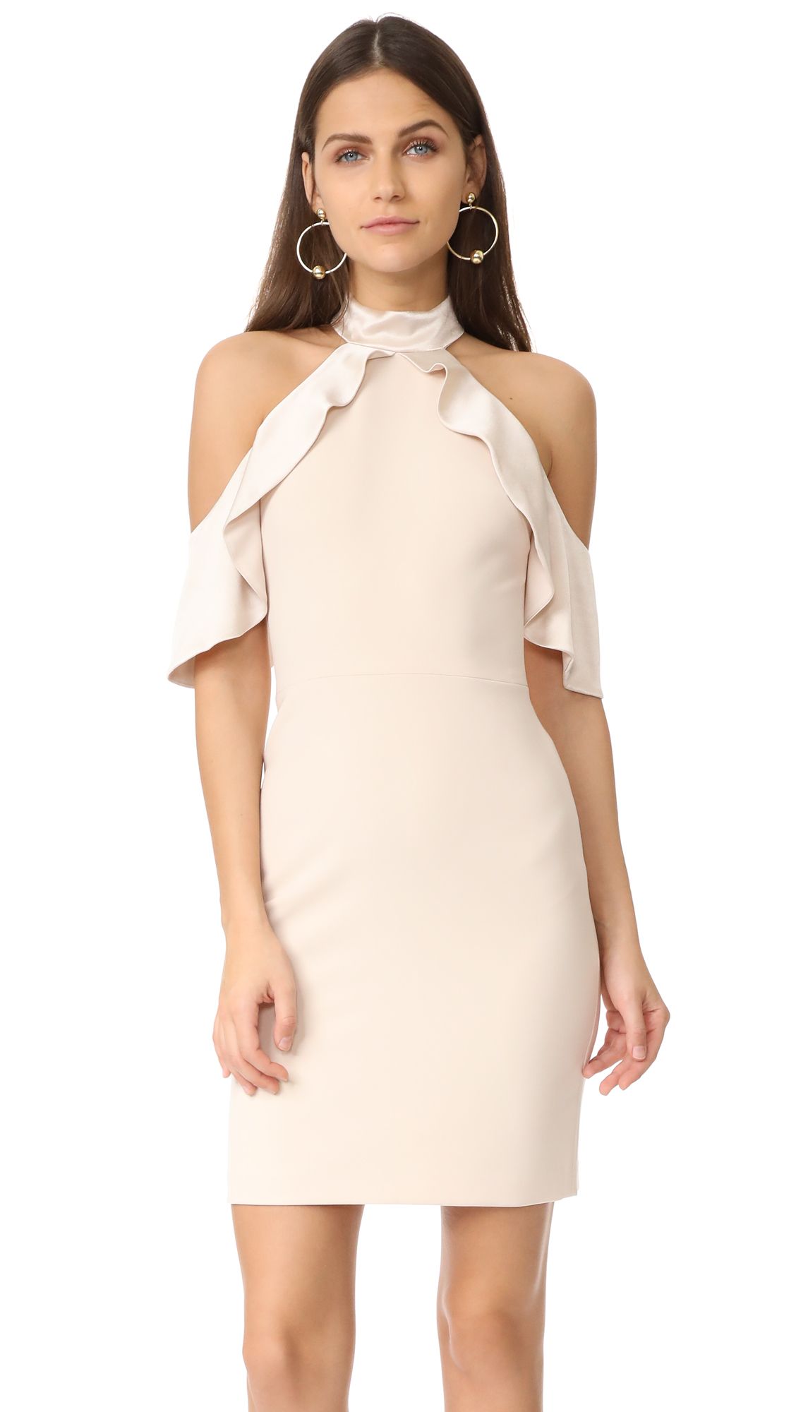 alice + olivia Ebony Cold Shoulder Dress | Shopbop