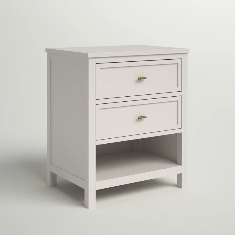 Kowalsky Solid + Manufactured Wood Nightstand | Wayfair North America