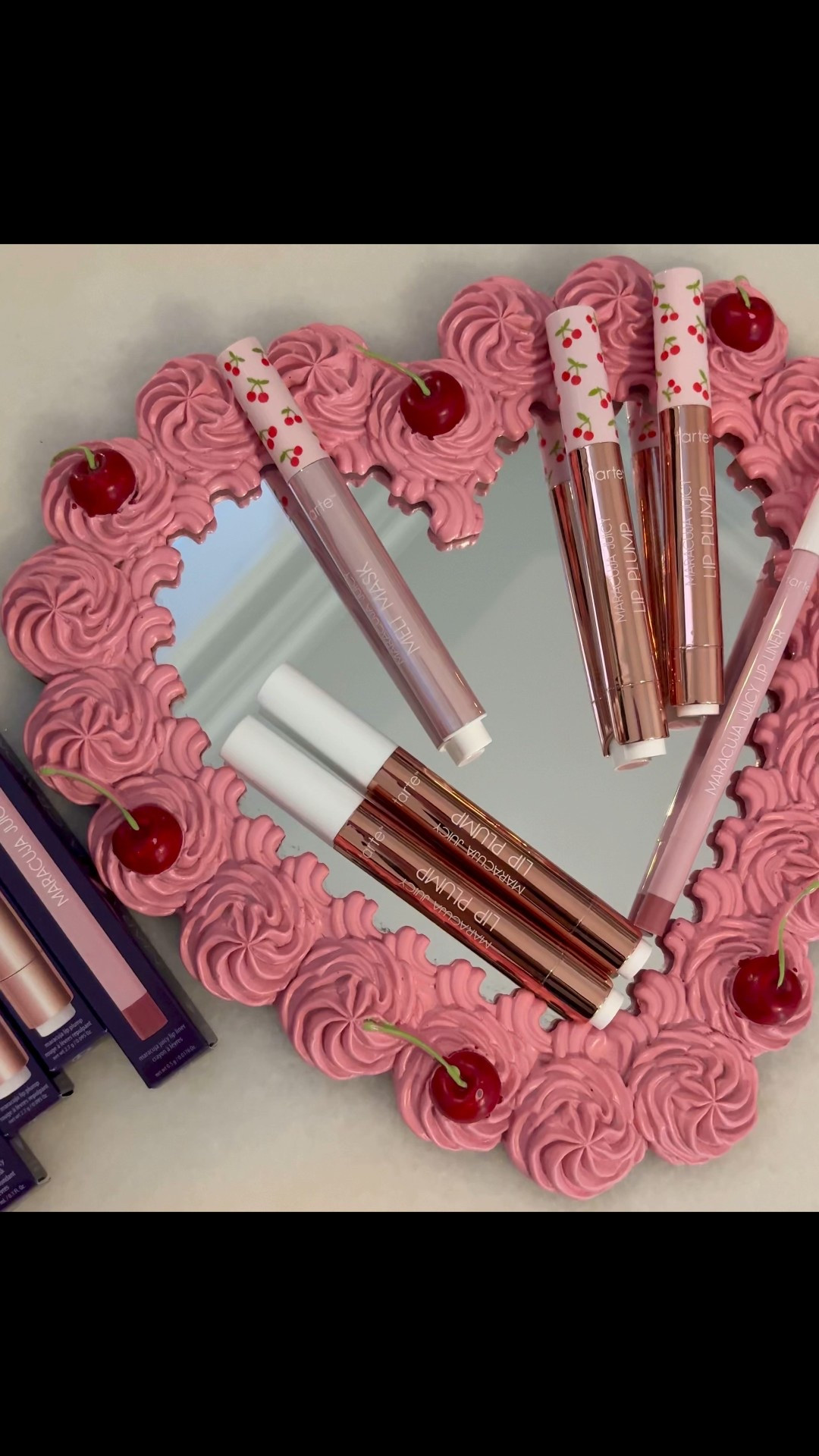 #ad Score the Tarte Maracuja Juicy Lip Cherry Crush Collection for only $49.99 with FREE SHIPPING at HSN! This set contains 2 FULL SIZE Lip Plumps, 2 FULL SIZE Shimmer Glass Lip Plumps, the Melt Mask, and a Lip Liner! Mix and match to create your perfect shade! Great for building your lippie wardrobe or sharing with your Besties!

Includes:
Maracuja Juicy Melt Mask in Cherry Crush
0.095oz, $27 value
Maracuja Juicy Shimmer Glass Lip Plump in Cherry Crush
0.095oz, $27 value
Maracuja Juicy Shimmer Glass Lip Plump in Rose
0.095oz, $27 value
Maracuja Juicy Lip Plump in Cherry Crush
0.095oz, $27 value
Maracuja Juicy Lip Plump in Peachy Beige
0.095oz, $27 value
Maracuja Juicy Lip Liner in Dusty Rose
0.0219oz, $23 value

New customers:
Save $15 OFF $35+ with the code WELCOME2025 at checkout.

#hsn @hsn #lovehsn #hsninfluencer #tartecosmetics @tartecosmetics