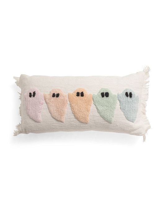 14x28 Ghosts Pillow | TJ Maxx