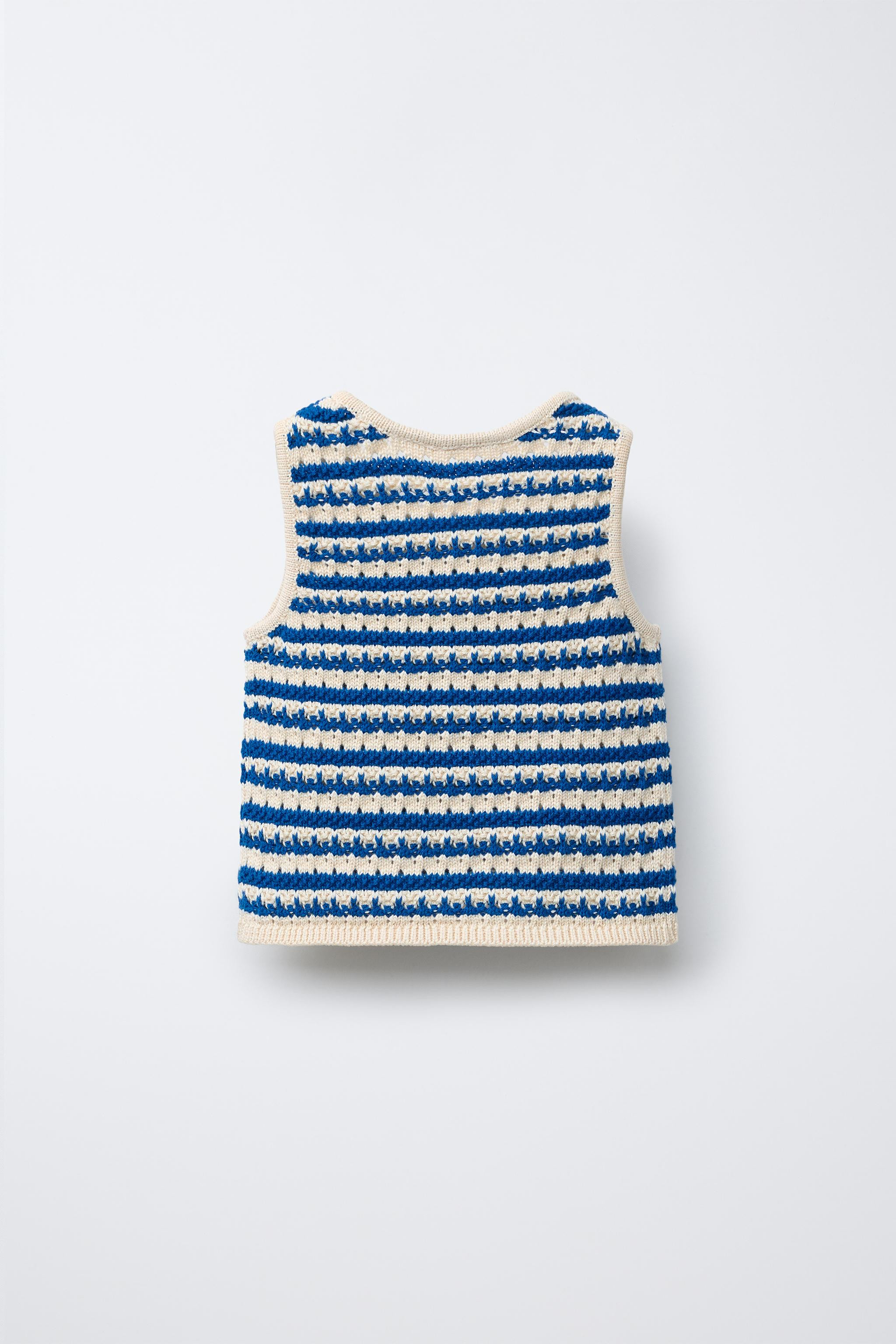 STRIPED KNIT TOP | Zara US