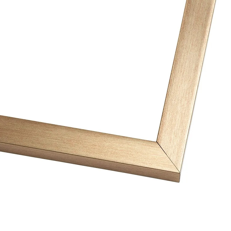 19x24 Frame Gold Bronze Modern Solid Wood Picture Frame | 0.75 Inch Moulding Width | Includes UV | Walmart (US)
