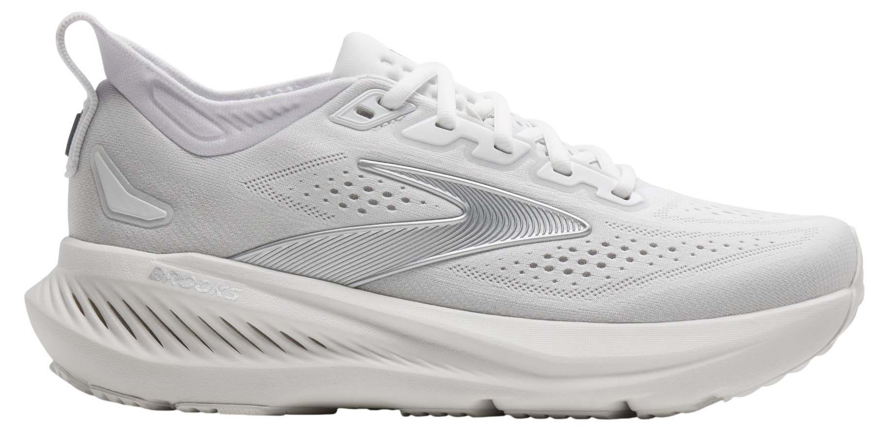 Brooks Women's Glycerin 23 Running Shoes, Size 6, White/Grey | DICK'S Sporting Goods