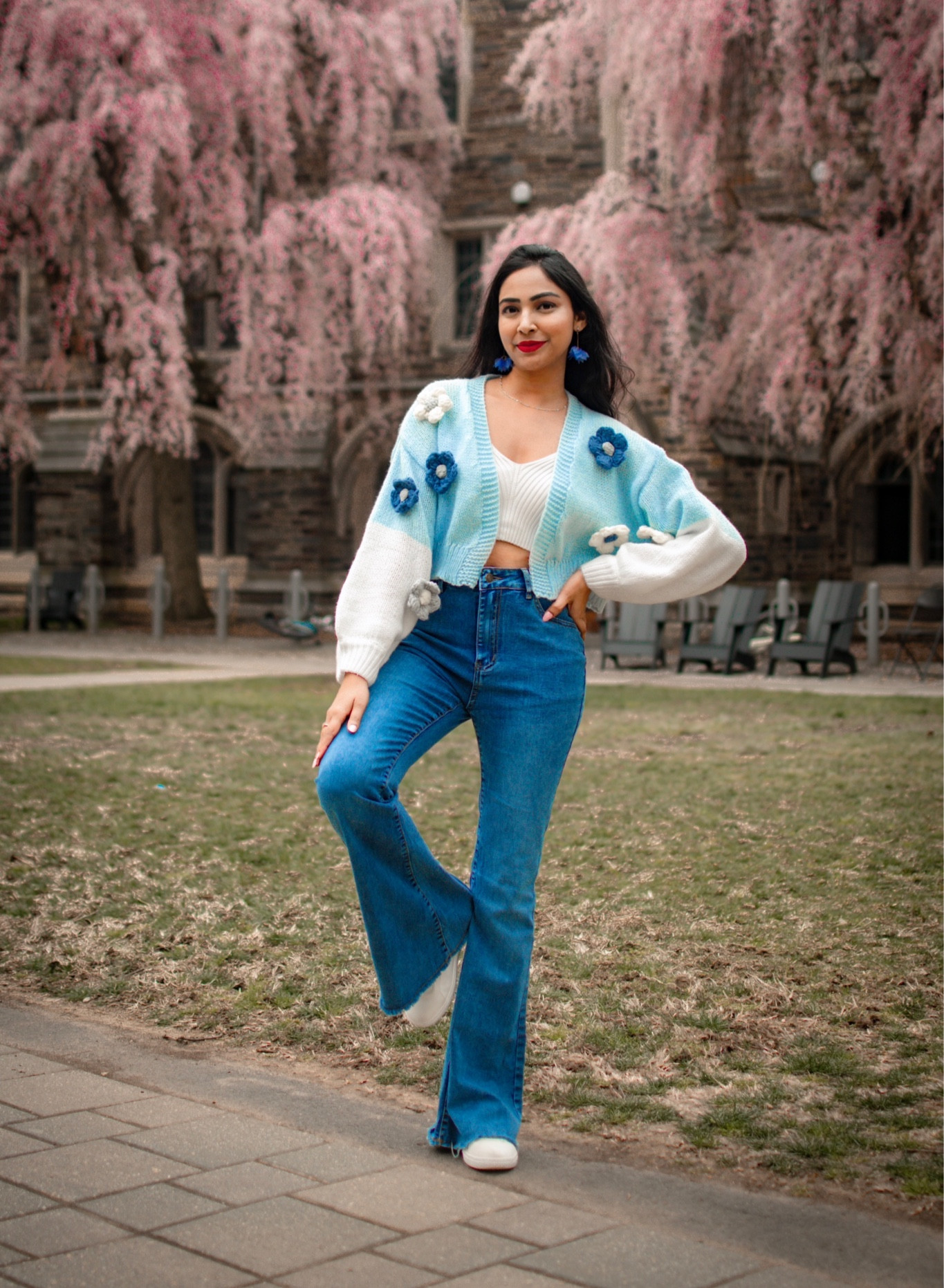 Cute cardigans for spring💐💐

Spring fashion, spring outfit, floral cardigan, crochet details, blue denim, flared denim jeans, outfit inspiration, spring ootd, outfit inspo

#LTKSeasonal #LTKtravel #LTKstyletip