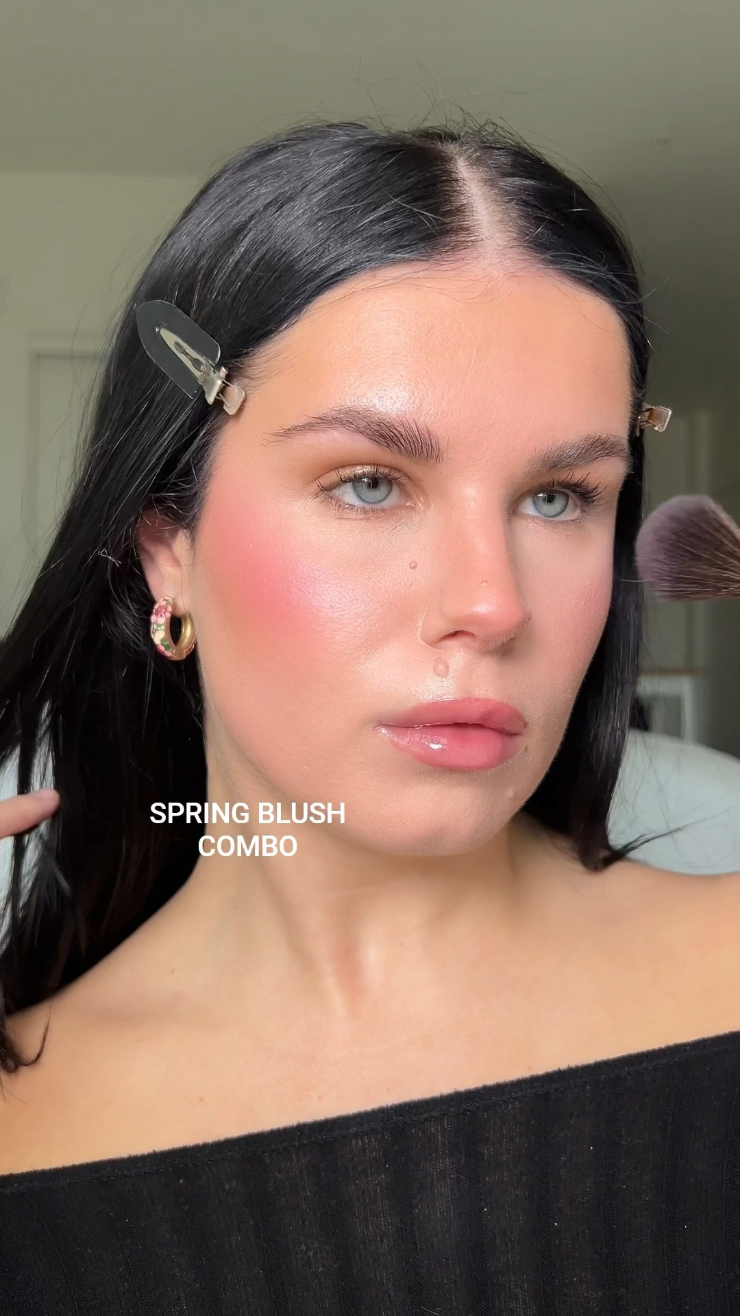 spring cheeks🎀 #blush #glowymakeup #springmakeup #makeupinspo 

#LTKBeauty