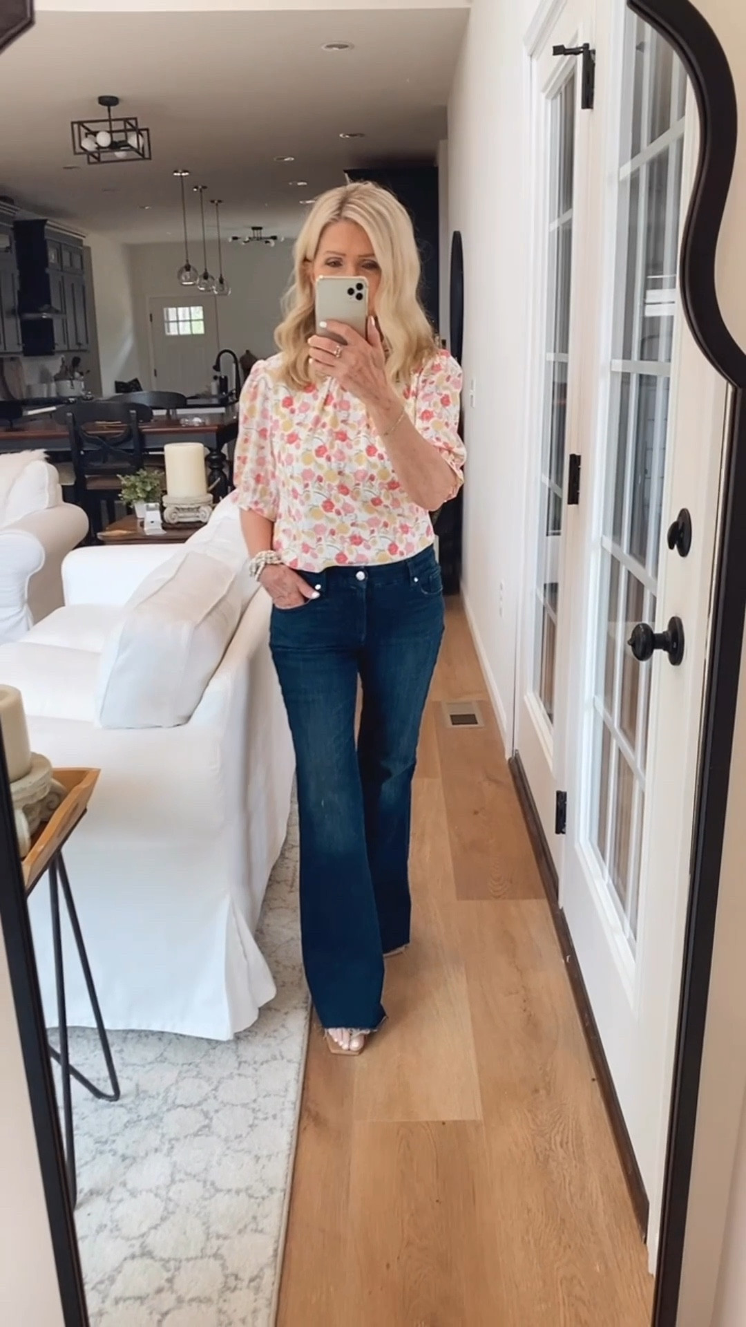 Time for Spring wardrobe update. Add this cute top and flare jeans 

#LTKStyleTip #LTKPetite #LTKFindsUnder50