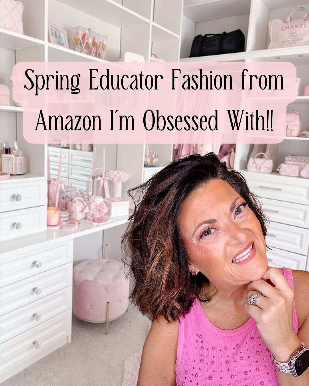 Where are my educator friends at?? Teachers, counselors, I’m talking to you 😘😘 These spring educator outfits from Amazon are cute and comfy!! 

Comment SPRING below to receive a DM with the link to shop this post on my LTK ⬇ 
https://liketk.it/5aMSI

 #ltkstyletip #ltkseasonal #ltkwatchnow #founditonamazon #amazonfashionfinds #amazonfashion #educatorfashion #teacherfashion #teacheroutfits