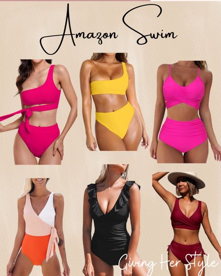 Swimsuits from Amazon Prime
Swimwear. Swimsuit, bikini. Summer. Travel. Resort, beach. Vacation. Cruise. Amazon swim. Amazon swimwear. Amazon fashion
#swim #swimwear #bikini #amazonswim #womensswim

#LTKSeasonal #LTKswim #LTKtravel