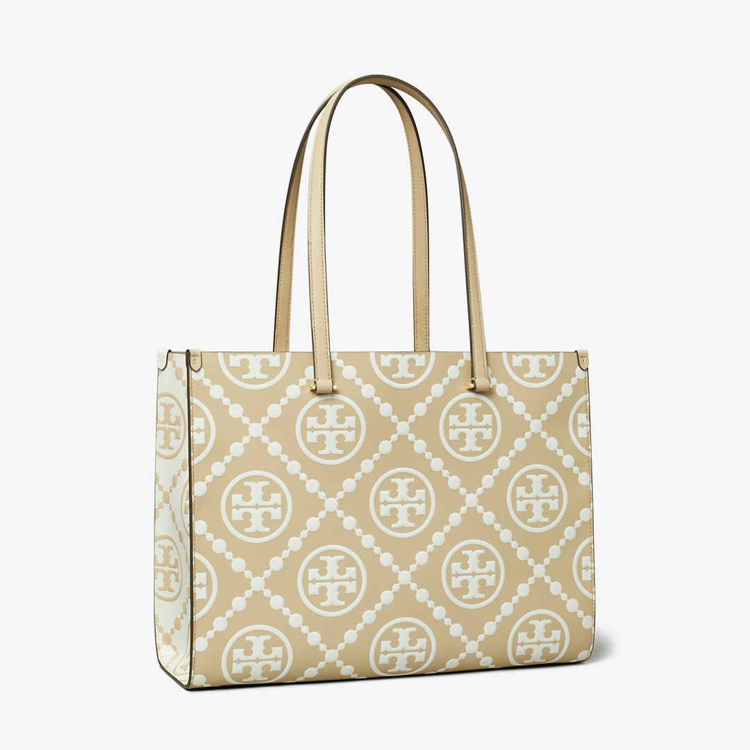 Tory Burch T Monogram Contrast Embossed Tote | Tory Burch (US)