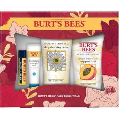 Burt's Bees Face Essentials Gift Set - 4pk | Target