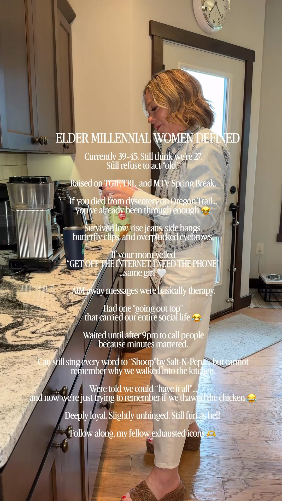 Respectfully… we survived too much to not be fun 😂🤍 

Follow along for elder millennial chaos, cute outfits, and sports mom life 🤍

#LTKootd #LTKmomlife