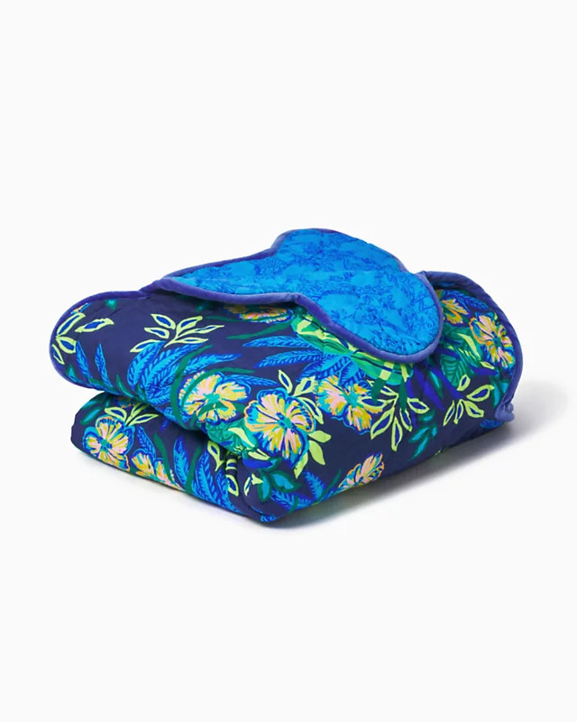 Reversible Throw Blanket | Lilly Pulitzer | Lilly Pulitzer