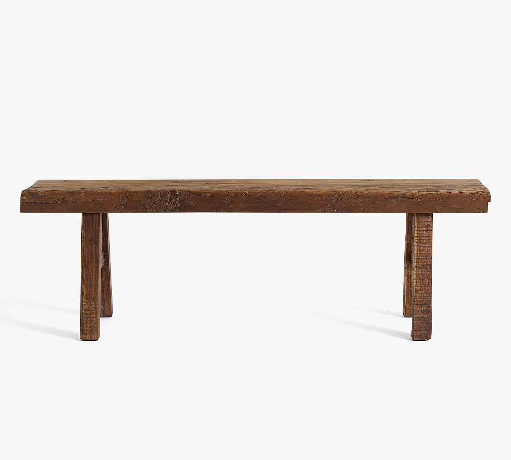 Rustic Reclaimed Wood Bench | Pottery Barn (US)