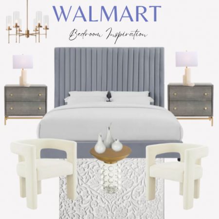 Beautiful Walmart bedroom inspiration @walmart #walmarthome #walmartfinds , bedroom design, bedroom furniture , affordable furniture , budget friendly finds 

#LTKStyleTip #LTKSaleAlert #LTKHome