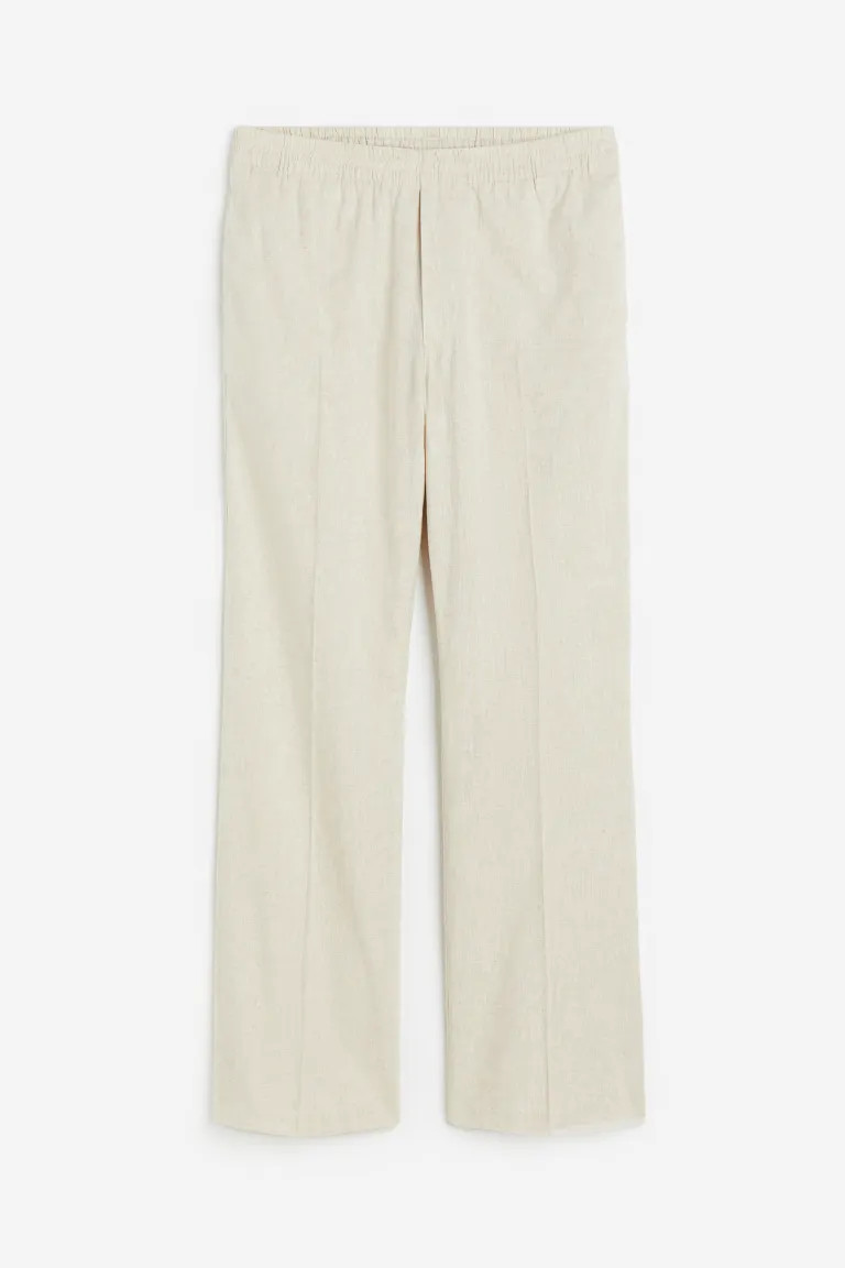 Hose aus Leinenmix Loose Fit | H&M (DE, AT, CH, NL, FI)