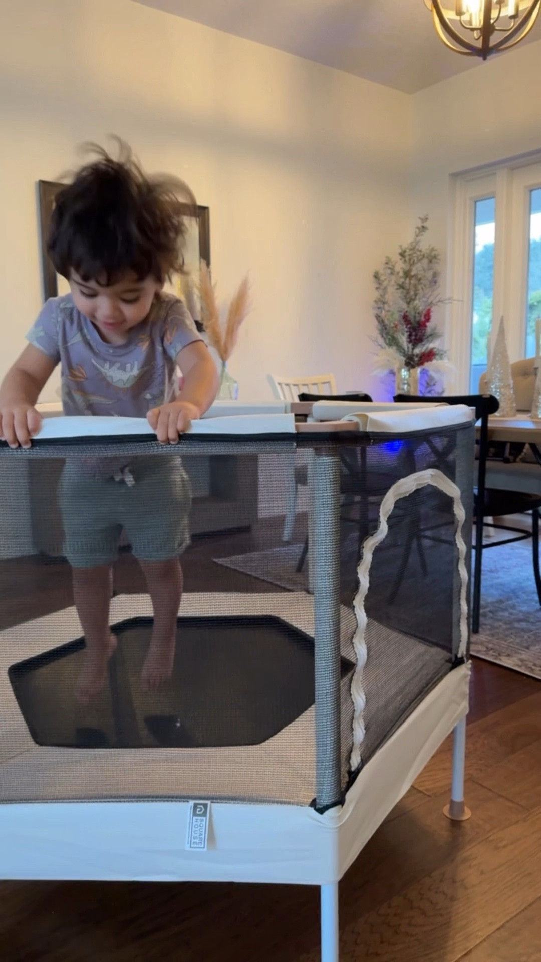 Toddler trampoline — love the cream aesthetic & enclosed safety design 🫶🏽

#LTKGiftGuide #LTKKids #LTKHome