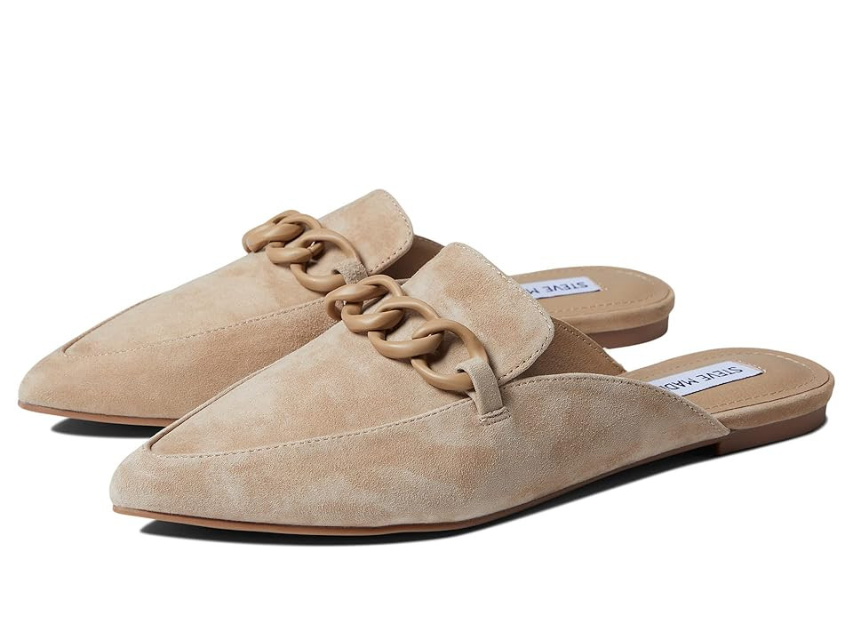 Steve Madden Forte Flat Women's Shoes Tan/Tan : 7.5 M, Suede | Zappos
