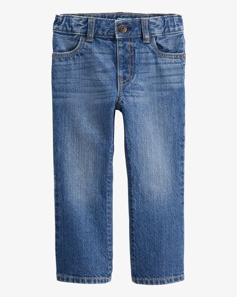 Baby Boy Medium Blue Wash BootCut Jeans | Carter's Inc