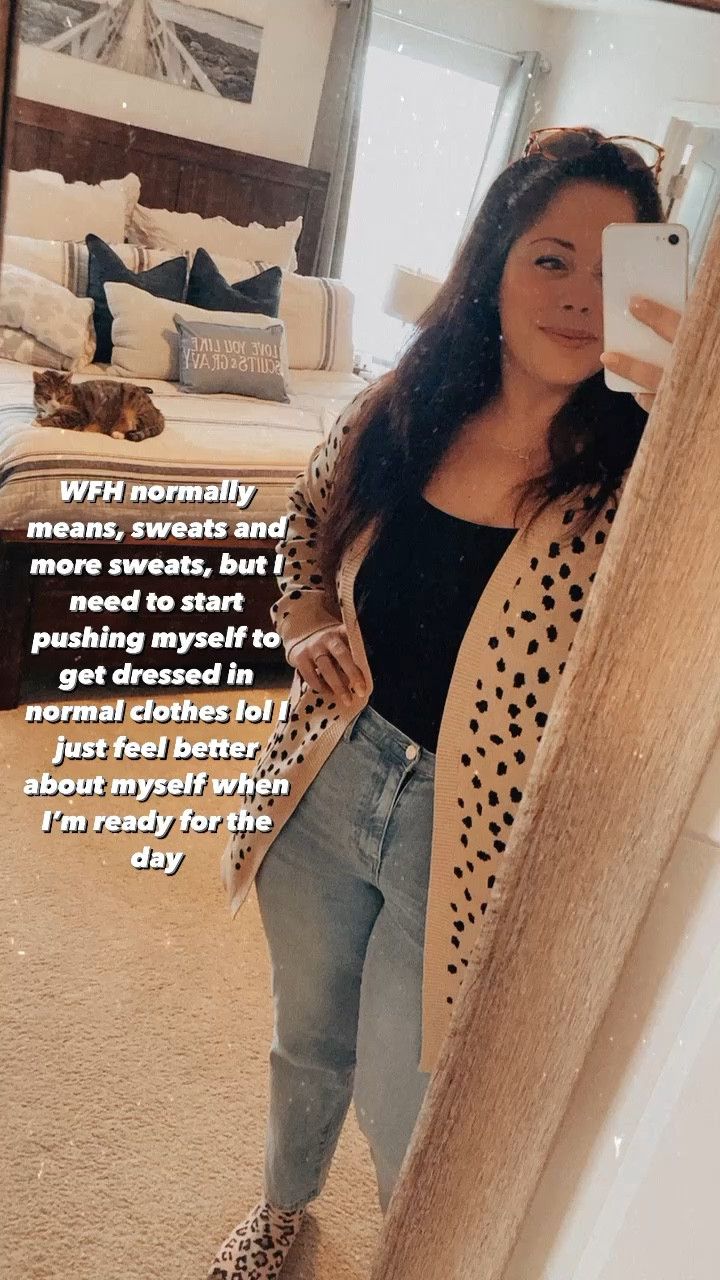 Working from home normally means sweats and more sweats, so I have made the decision to actually put effort into myself from here on out. I feel better about myself and more prepared for my day. Let’s see what cute #ootd I can come up for this first week! So here’s to Mondays #ootd and feeling great! 

#LTKcurves #LTKunder100 #LTKunder50