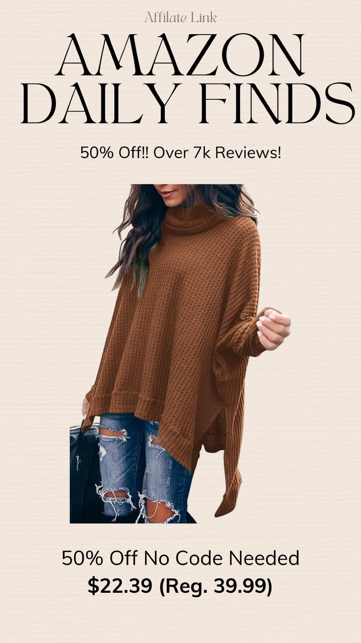 Waffle knit sweaters! 

#LTKsalealert #LTKunder50