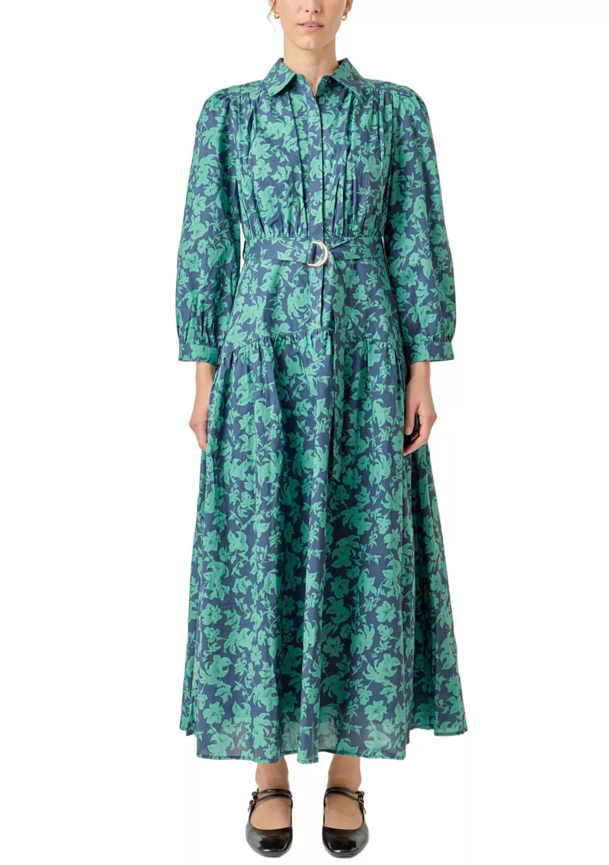 ENGLISH FACTORYWomen's Fall Printed Midi Dress | Belk
