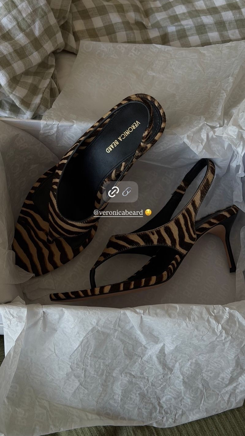 Talon Calf Hair Slingback Sandal in Ziger
Zebra Print Veronica Beard | my new go to heels

#LTKSaleAlert #LTKgrwm #LTKootd