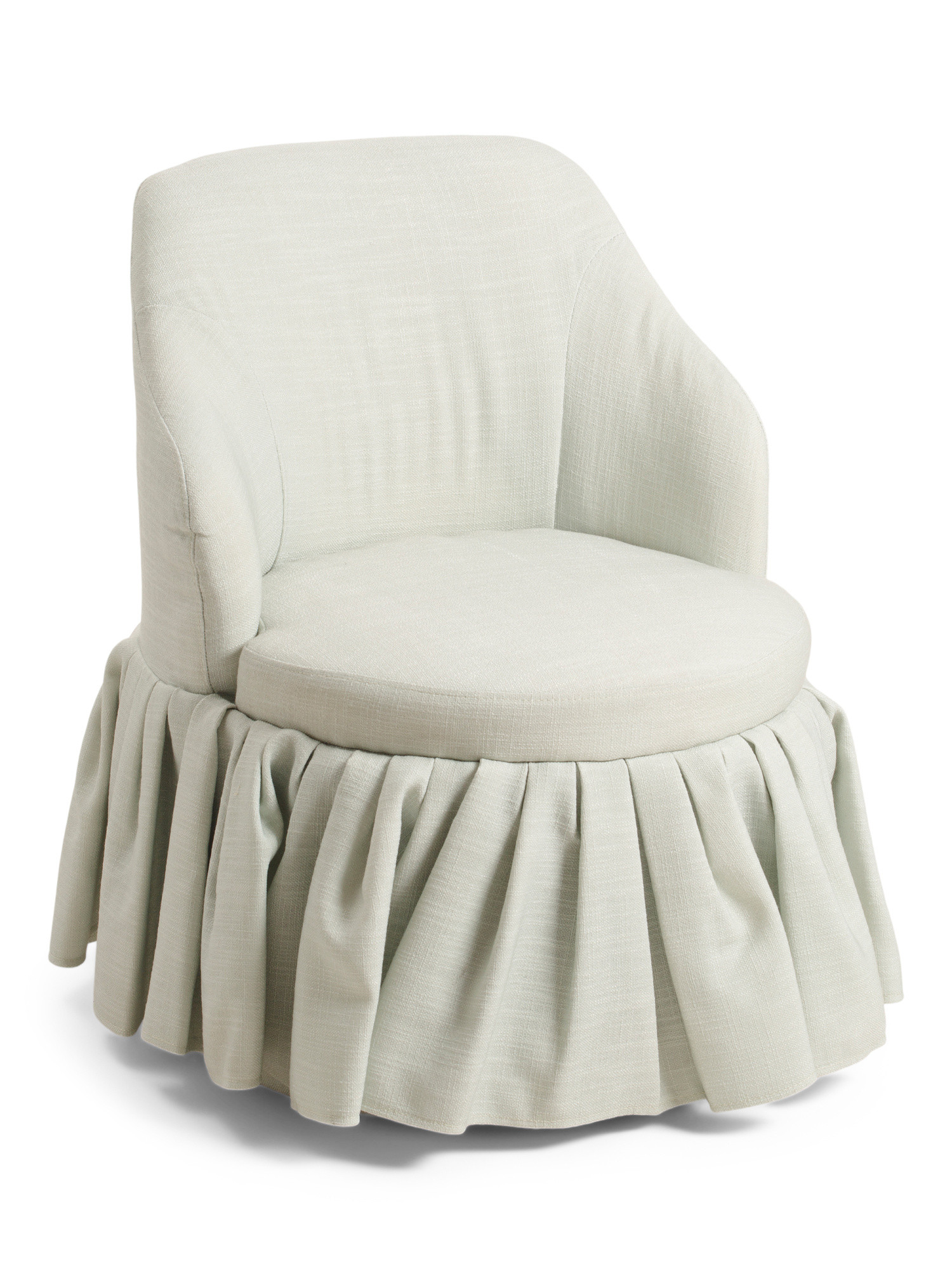 30in Kiki Gathered Skirt Accent Chair | Furniture & Lighting | Marshalls | Marshalls